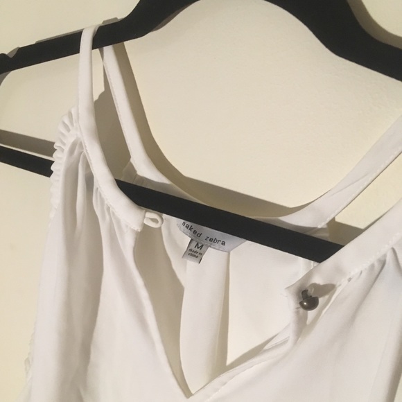 White Tank Top - Picture 2 of 4